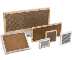 EMC Brass Honeycomb Vent
