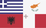 greece cyprus albania malta greece cyprus albania malta flags