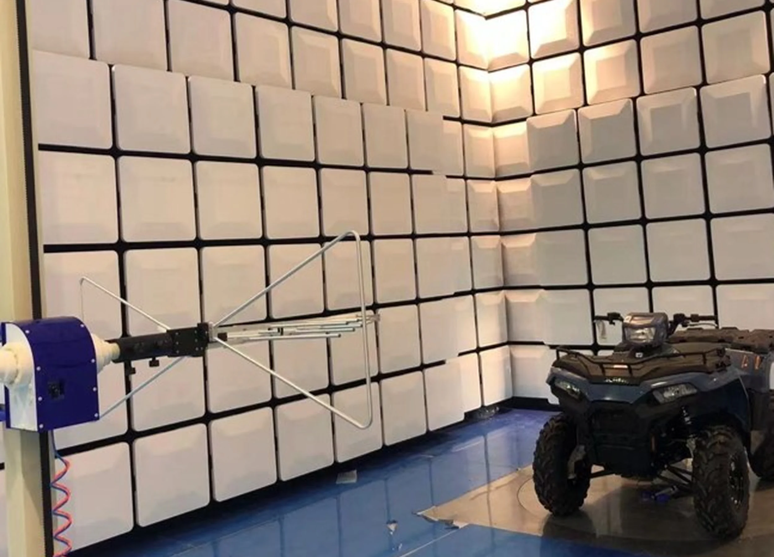 All Terrain Vehicle Testing inside EMC chambers