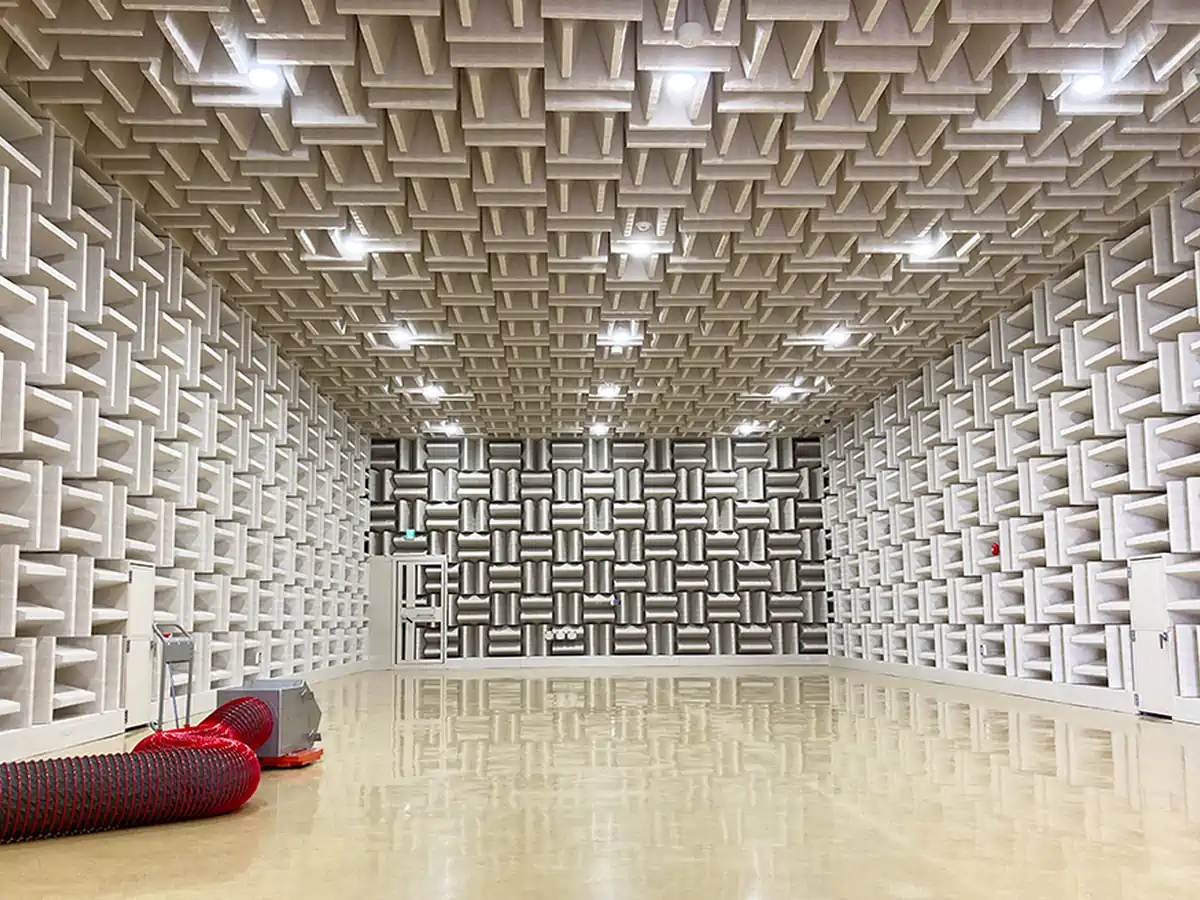 huge semi anechoic chamber with two normal doors huge semi anechoic chamber with two normal doors