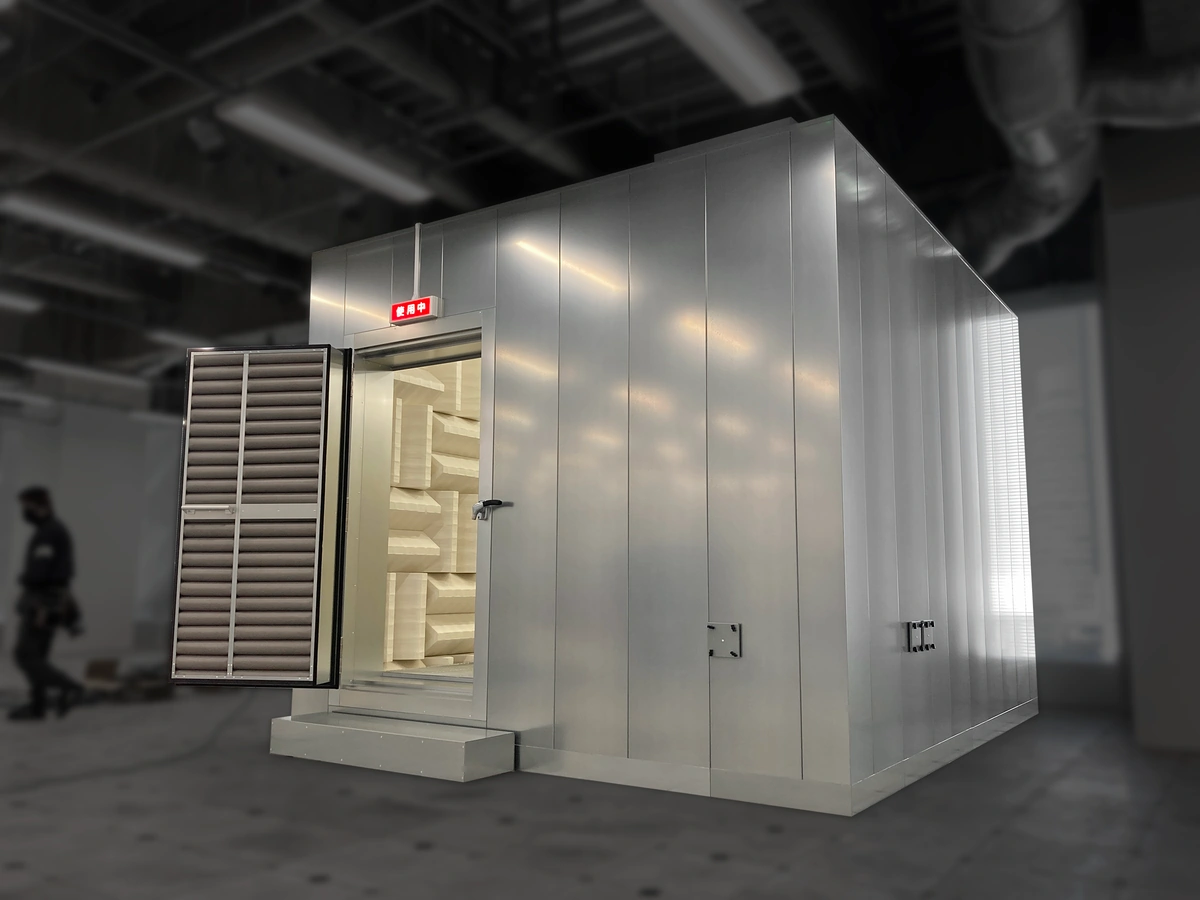 open door fully anechoic chamber open door fully anechoic chamber