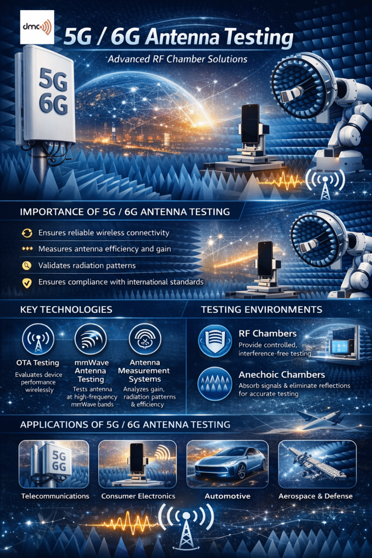 5G / 6G Antenna Testing – Advanced RF Chamber Solutions