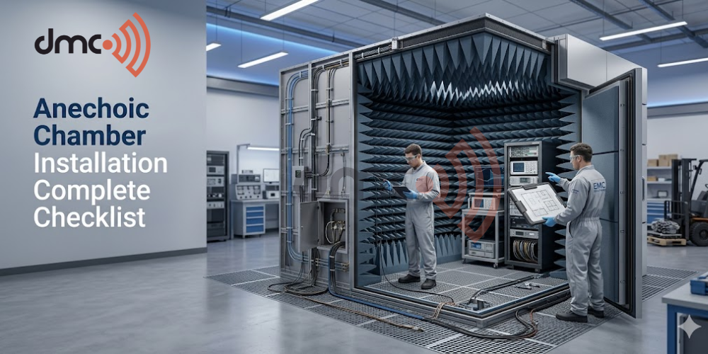 Complete Checklist Anechoic Chamber Installation Complete Checklist