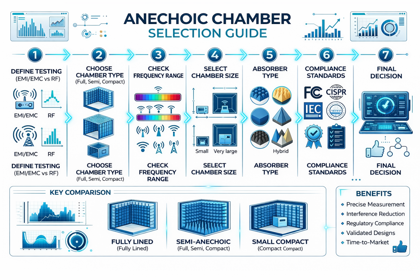 antenna anechoic chamber manufacturers USA