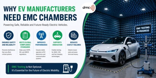 EV Manufacturers Need EMC Chambers