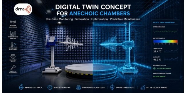 Digital Twin Concept for Anechoic Chambers