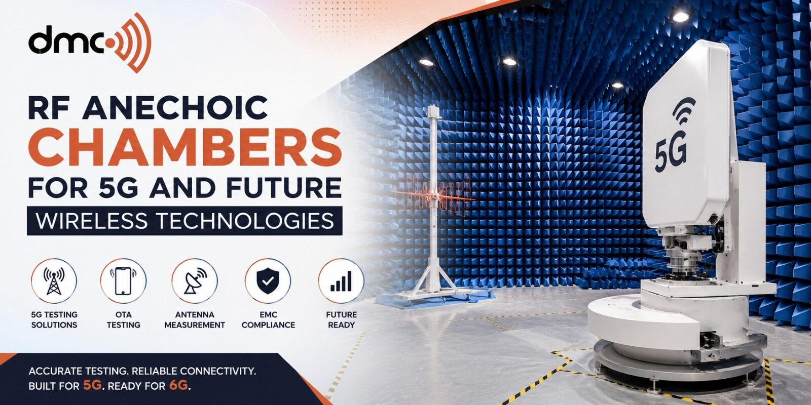 RF Anechoic Chambers for 5G Wireless Technology