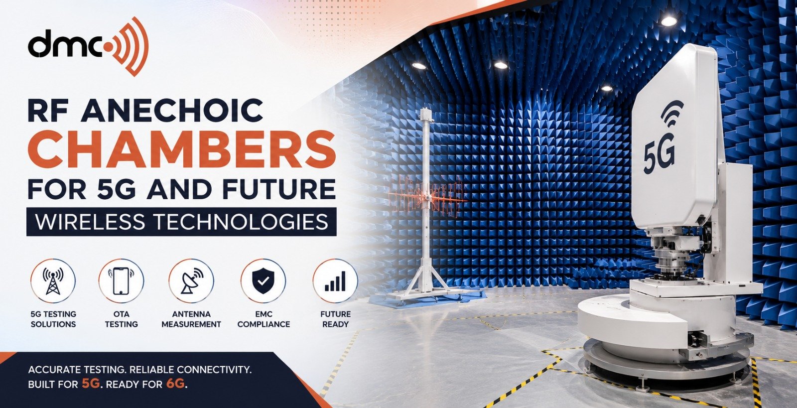 RF Anechoic Chambers for 5G Wireless Technology