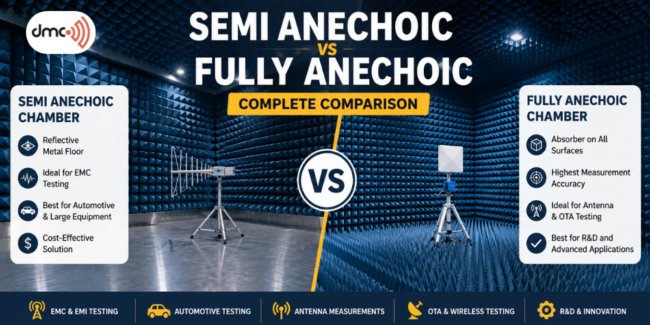 Semi Anechoic vs Fully Anechoic Chambers Complete Comparison Semi Anechoic vs Fully Anechoic Chambers Complete Comparison