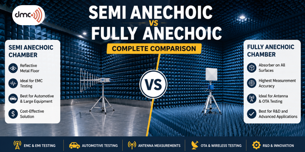 Semi Anechoic vs Fully Anechoic Chambers Complete Comparison Semi Anechoic vs Fully Anechoic Chambers Complete Comparison