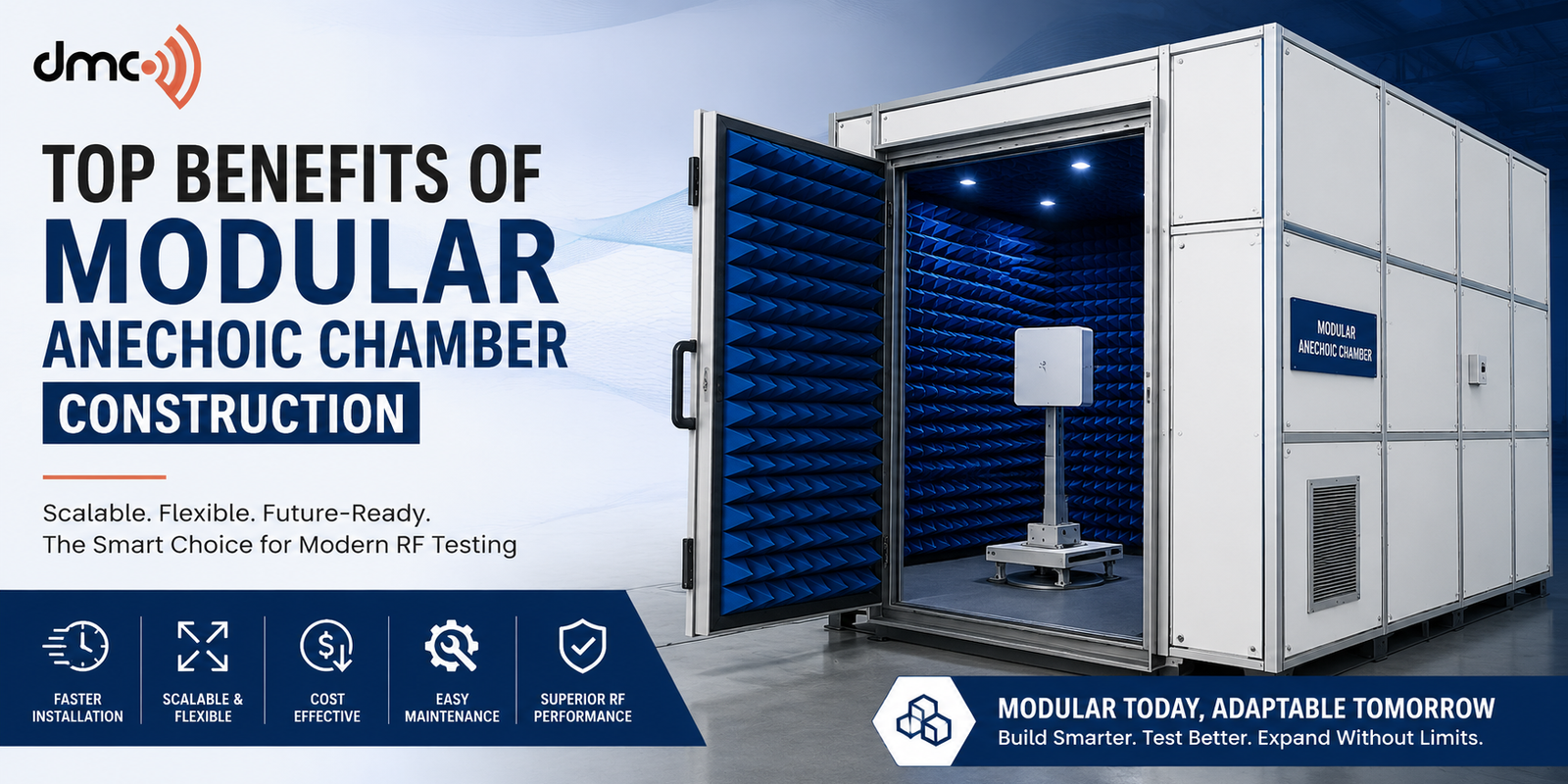Top Benefits of Modular Anechoic Chamber Construction Top Benefits of Modular Anechoic Chamber Construction