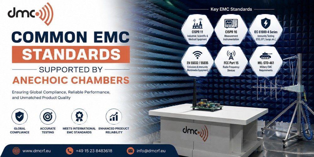 Common EMC Standards Supported by Anechoic Chambers Common EMC Standards Supported by Anechoic Chambers
