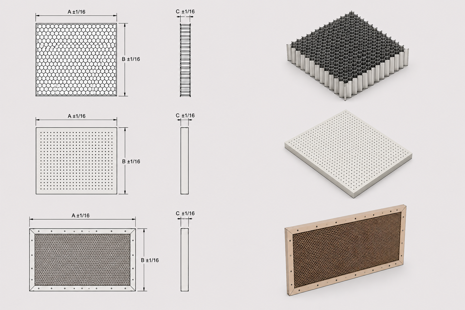 Honeycomb core